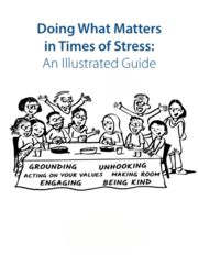 Illustrated guide about stress